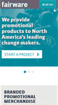 Mobile Screenshot of fairware.com